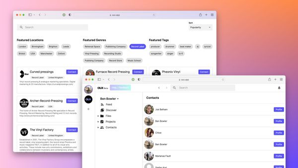 The Aux Changelog - Latest Features as of 13 December 2021