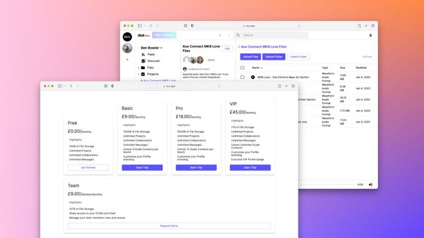 The Aux Changelog - Latest Features as of 21 January 2022