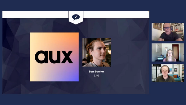 Aux wins NY:LON Connect 2022 Startup Showcase Award