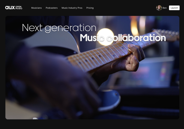 Have You Seen The New Aux Homepage?